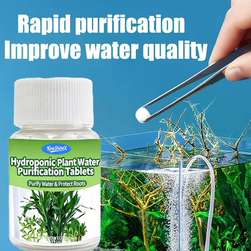 Plant Aquarium Pot - Hidroponik Su Arıtma Tabletleri - Akvaryumlar,