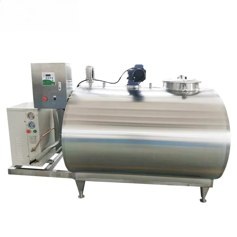 Planted Tank - Süt Fabrikası için Intop Yatay Soğutma