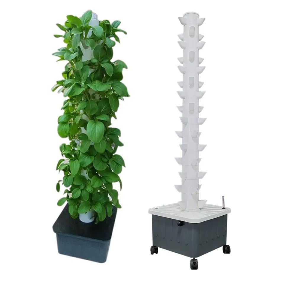 Planted Tank - Dikey Hidroponik Yetiştirme Kulesi Aeroponik Kule,