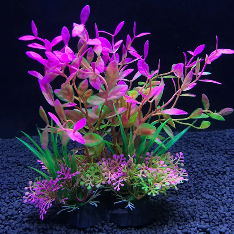 Live Plant Aquarium - Akvaryum Yapay Dekor Bitkiler Simülasyon Su